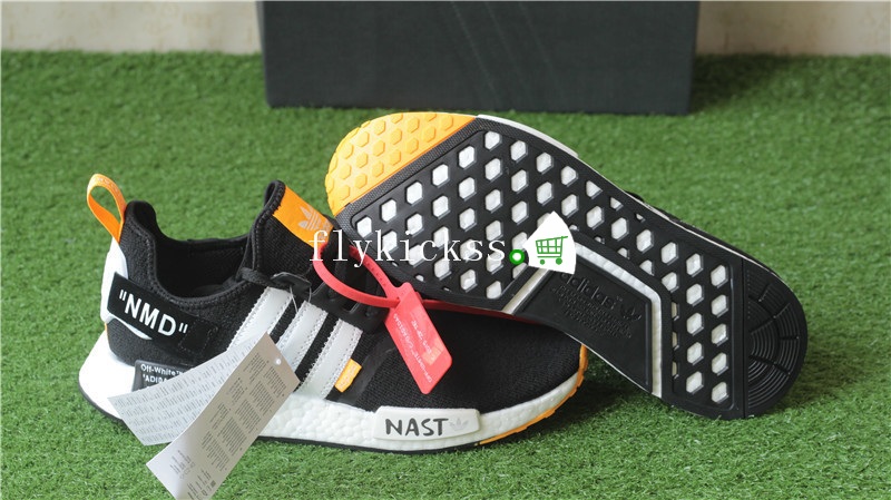 Off White x Adidas NMD XR1 PK Black BA8860
